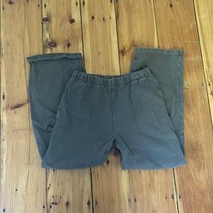 Brown Brandy Wide Leg Sweatpants